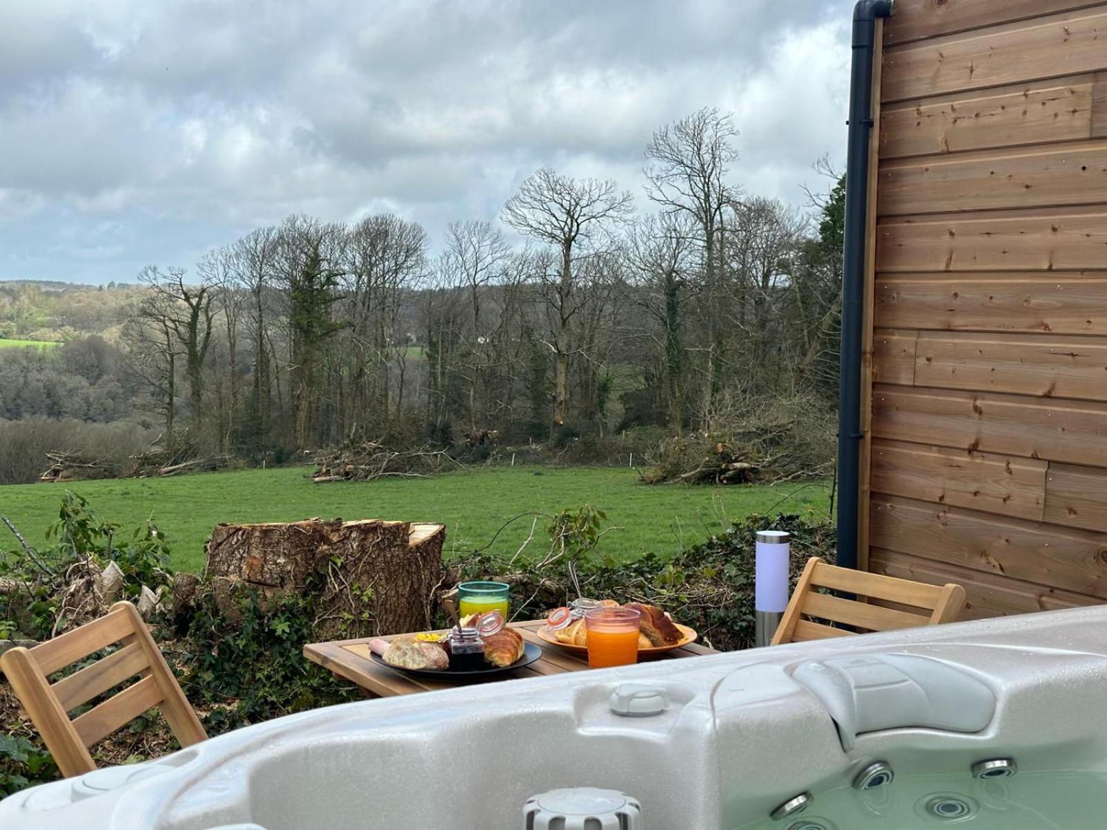 La Cabane D'Emma Spa&Sauna Prive Bannalec Eksteriør billede