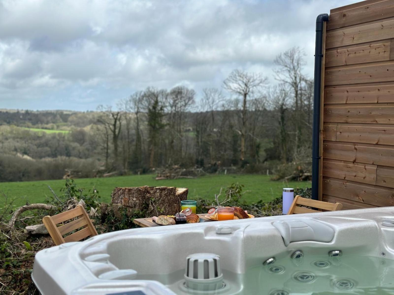 La Cabane D'Emma Spa&Sauna Prive Bannalec Eksteriør billede